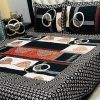 Velvet Jacquard 4PCS Luxury Bedding King Size | SKU-23