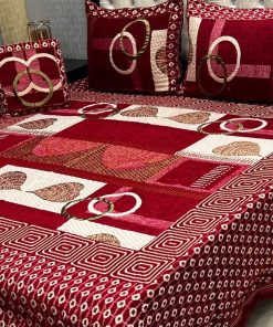 Velvet Jacquard 4PCS King Size Luxury Edition | SKU-36