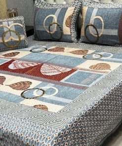 Luxury Plush King Size Velvet Jacquard 4PCS | SKU-16