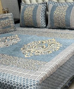 Velvet Jacquard 4PCS King Size Easy Care Set | SKU-37