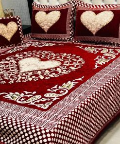 Velvet Jacquard 4PCS King Size Hotel Style | SKU-41