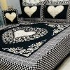 Velvet Jacquard 4PCS King Size Cozy Collection | SKU-42