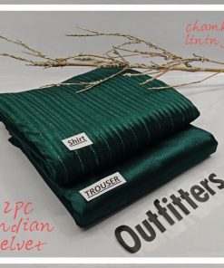 Indian Chamki Allover Velvet 2PC Suit for Women – Jalwa Store