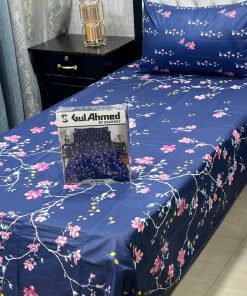 Everyday Use Mix Cotton Single Bedsheet 4PC Set