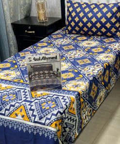 Single Pair Bedsheet 4PC Mix Cotton Fine Quality