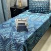 4PC Single Pair Mix Cotton Bedsheet for Single Bed