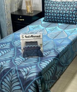 4PC Single Pair Mix Cotton Bedsheet for Single Bed