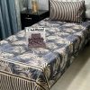 Breathable Mix Cotton Bedsheet for Single Bed