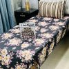 Soft Feel Mix Cotton Single Bedsheet with Pillows
