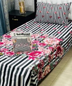 Durable and Washable Mix Cotton Single Bedsheet