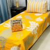Colorfast Mix Cotton Single Bedsheet Set