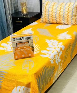 Colorfast Mix Cotton Single Bedsheet Set