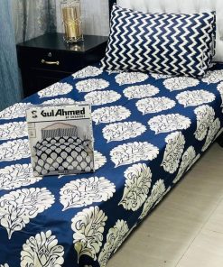 Affordable Mix Cotton Single Pair Bedsheet Set