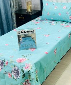 Gentle Fabric Mix Cotton 4PC Bedsheet Set