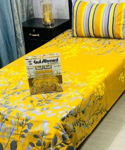 Fine Fabric Mix Cotton Bedsheet for Home Use