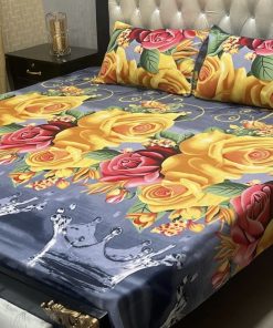 high quality fabric bedsheet with advanced 3D printing soft texture 3D printed bedsheet for everyday use