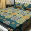high definition print crystal cotton bedding set
