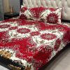 stylish crystal cotton bedsheet for bedroom decor