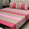stylish and soft crystal cotton printed bedsheet