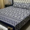 vibrant 3D printed crystal cotton bedding set