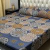 king size cotton bedsheet with premium 3D graphics
