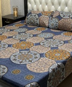 king size cotton bedsheet with premium 3D graphics