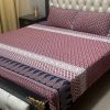 stylish crystal cotton bedsheet for bedroom decor
