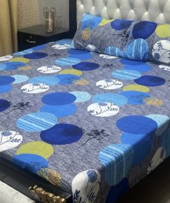 stylish decorative 3D printed crystal cotton sheet