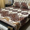 eye catching 3D printed crystal cotton bedsheet