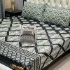 Gul Ahmed cotton mix full printed king bedding for bedroom décor