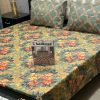 Printed Gul Ahmed king size bedding cotton blend 3 piece