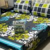 Modern print cotton mix king Gul Ahmed bedsheet pack
