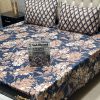 King size Gul Ahmed full print cotton blend bedsheet set