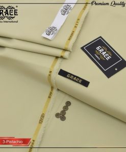 Grace Fabrics summer wash and wear fabric for men unstitched suit