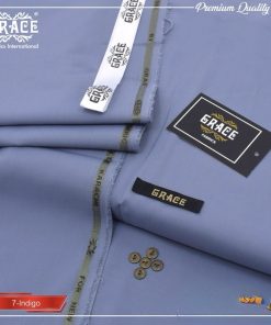 Grace Fabrics premium men summer wash and wear unstitched suit
