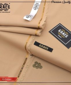 Grace Fabrics soft summer wash and wear fabric for men