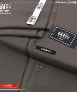 Grace Fabrics men wash and wear unstitched suit for daily use
