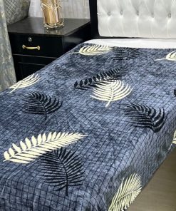 Soft fleece printed single bed blanket ideal for AC rooms