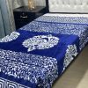 Soft fleece single bed AC blanket with elegant printed design