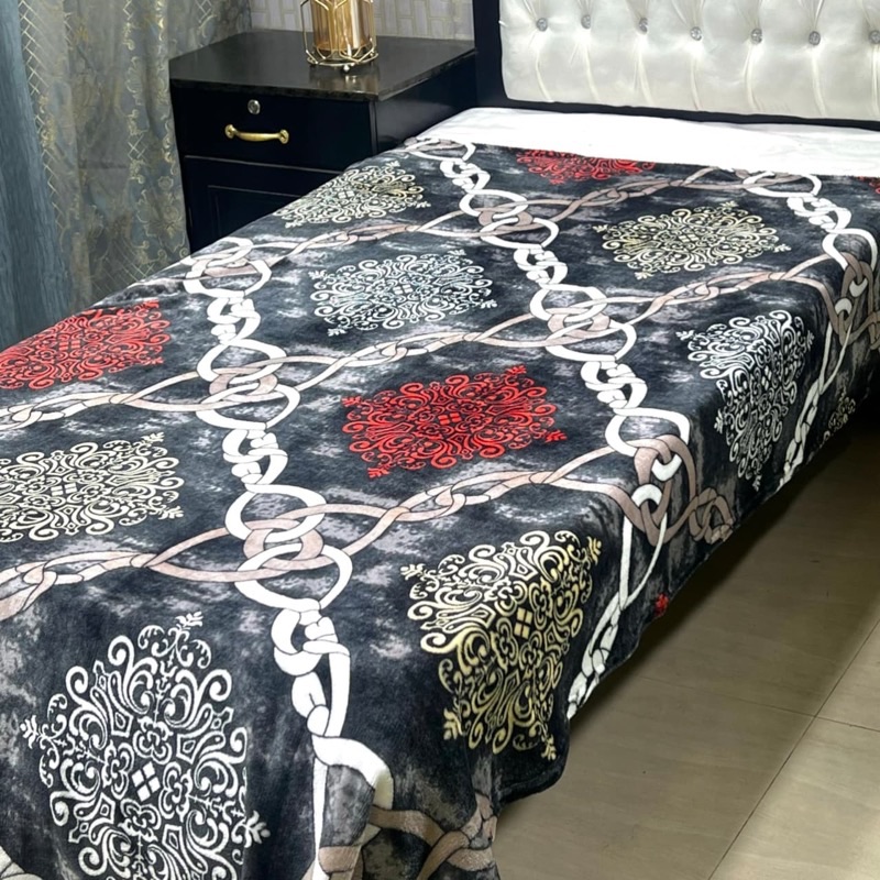 Lightweight soft fleece AC blanket designed for single bed comfort