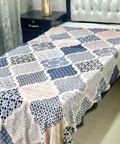 Comfortable soft fleece single bed AC blanket for all seasons