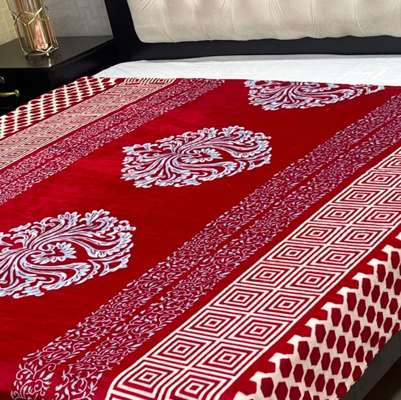 Soft fleece AC blanket for double bed daily use