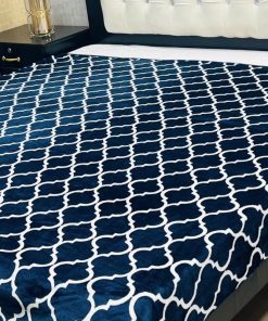 High quality printed fleece AC blanket for double bed