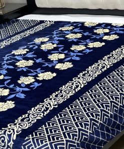 Double bed AC blanket with soft touch fleece material