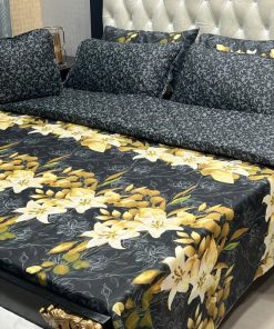 Luxury printed comforter set for king size bed
