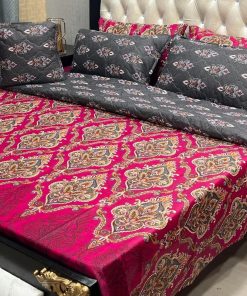 Soft winter comforter set king size cotton mix