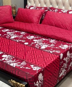 Printed king size bedding comforter set premium quality