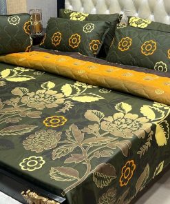 Premium cotton mix comforter set king size bedding