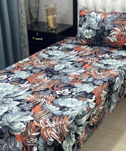 Crystal cotton bed sheet 3D for daily single bed use