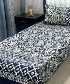 3D cotton bed sheet for single bed daily use